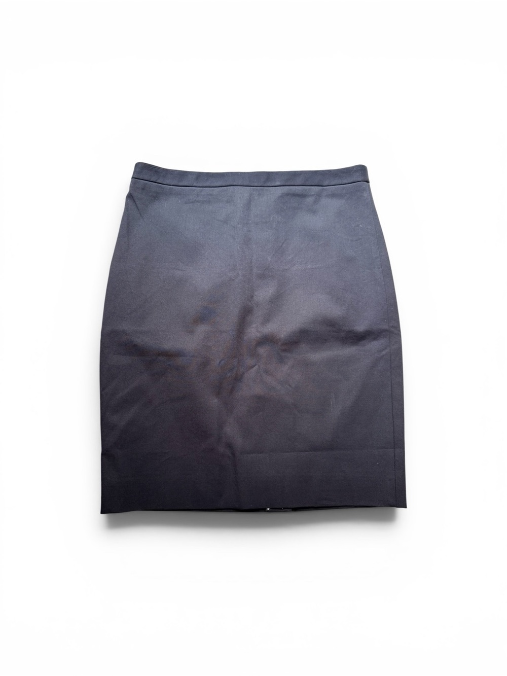 J. Crew Sleek Black Pencil Skirt